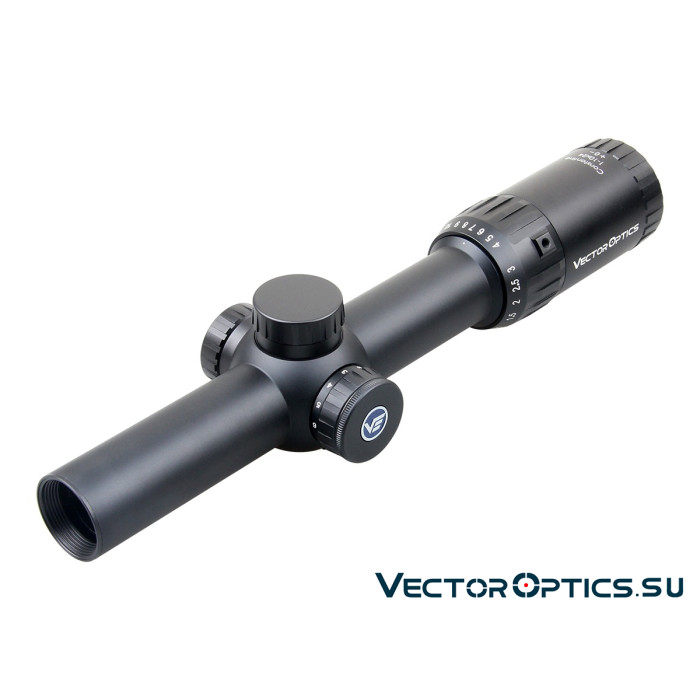 Оптический прицел Vector Optics Constantine 1-10x24 SFP Fiber кольца 30мм