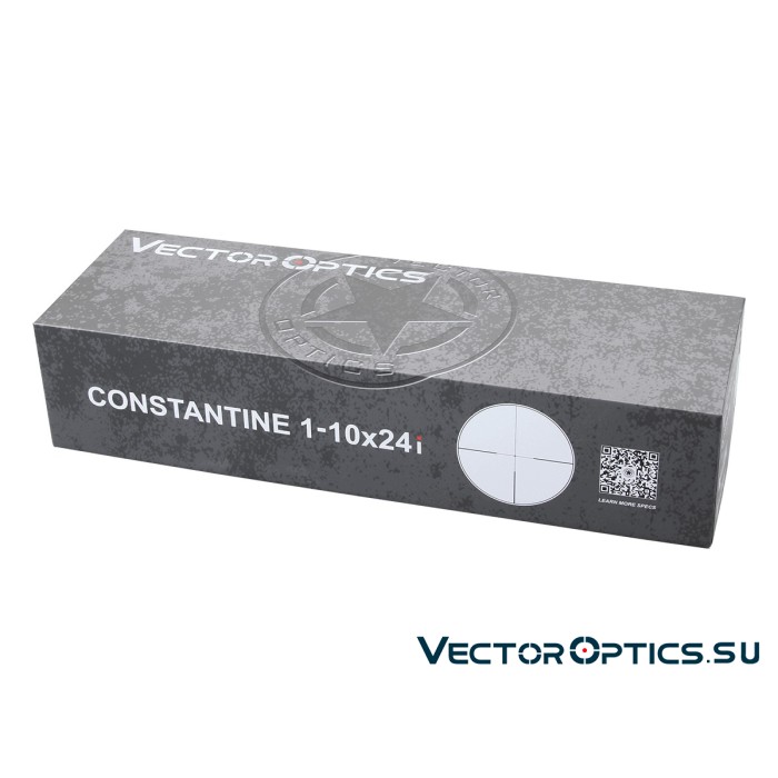 Оптический прицел Vector Optics Constantine 1-10x24 SFP Fiber кольца 30мм