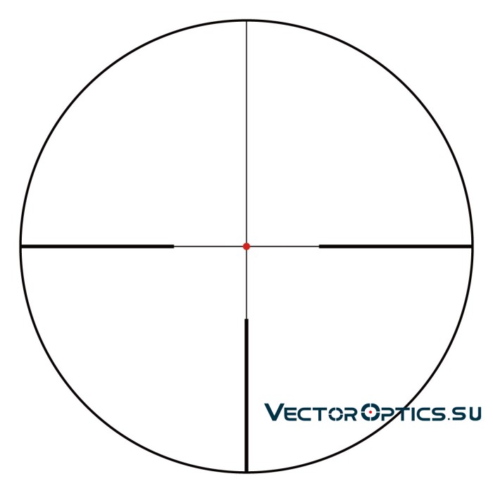Оптический прицел Vector Optics Constantine 1-10x24 SFP Fiber кольца 30мм