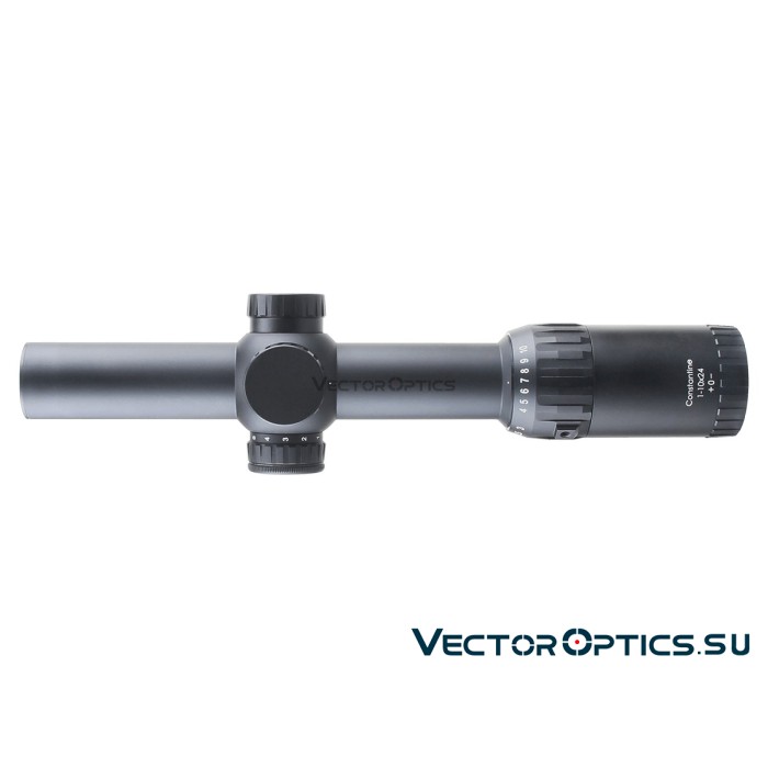 Оптический прицел Vector Optics Constantine 1-10x24 SFP Fiber кольца 30мм