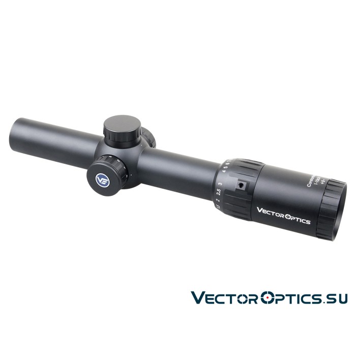 Оптический прицел Vector Optics Constantine 1-10x24 SFP Fiber кольца 30мм