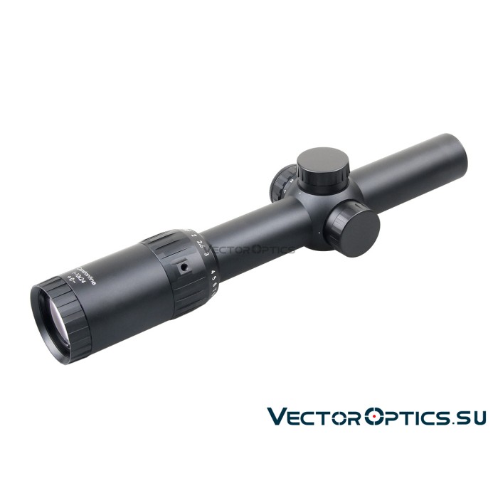Оптический прицел Vector Optics Constantine 1-10x24 SFP Fiber кольца 30мм