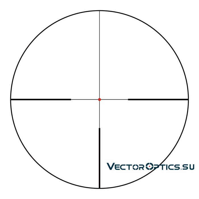 Оптический прицел Vector Optics Constantine 1-6x24 SFP кольца 30мм