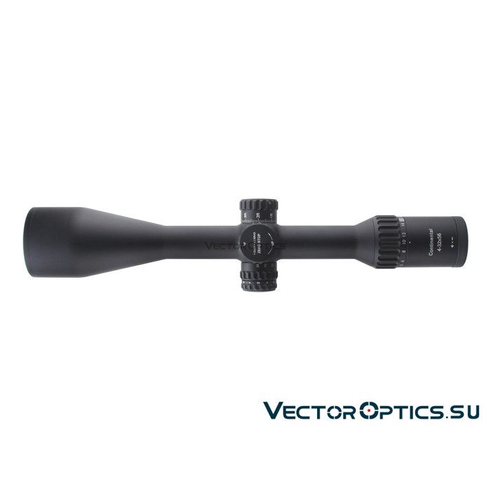 Оптический прицел Vector Optics Continental Tactical X8 4-32x56 SFP ED Zero Stop кольца 30мм