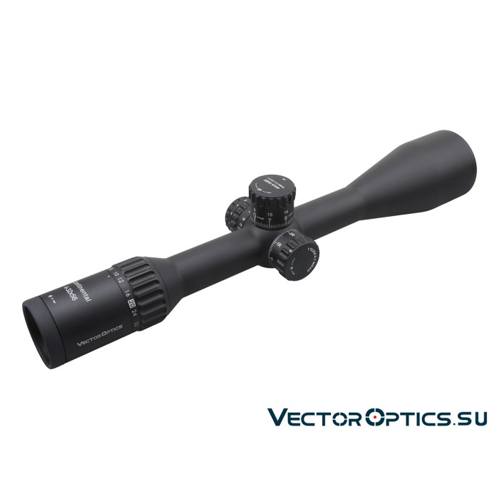 Оптический прицел Vector Optics Continental Tactical X8 4-32x56 SFP ED Zero Stop кольца 30мм