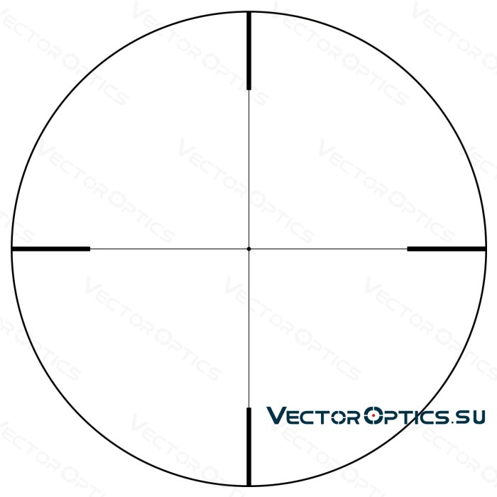 Оптический прицел Vector Optics Forester 1-4x24 SFP кольца 30мм