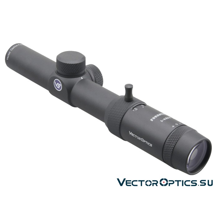 Оптический прицел Vector Optics Forester 1-4x24 SFP кольца 30мм
