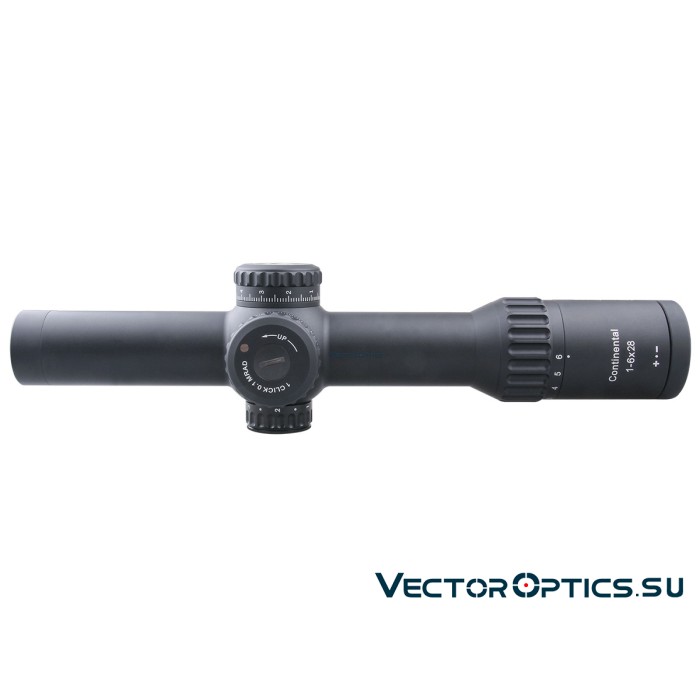 Оптический прицел Vector Optics Continental 34mm X6 1-6x28 FFP Zero Stop кольца 34мм