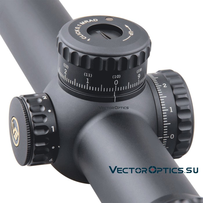 Оптический прицел Vector Optics Continental 34mm X6 1-6x28 FFP Zero Stop кольца 34мм