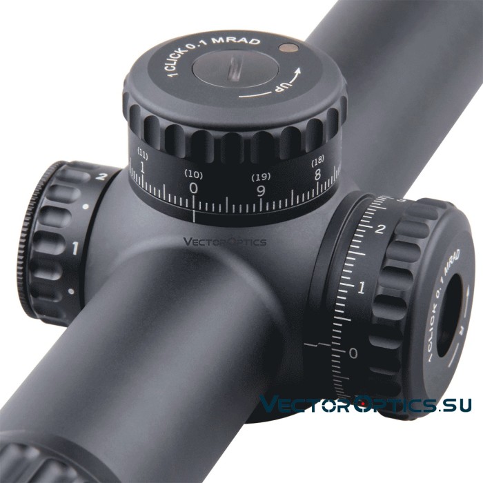 Оптический прицел Vector Optics Continental 34mm X6 1-6x28 FFP Zero Stop кольца 34мм