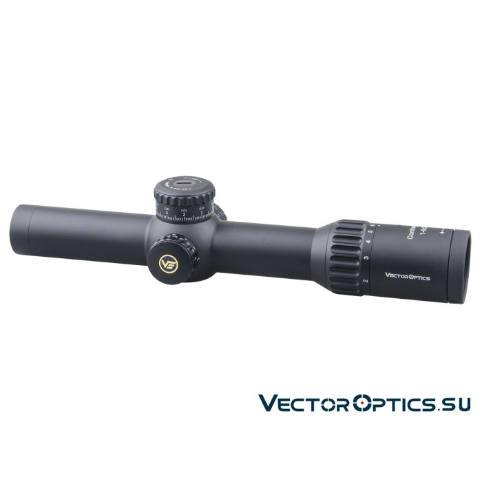 Оптический прицел Vector Optics Continental 34mm X6 1-6x28 FFP Zero Stop кольца 34мм