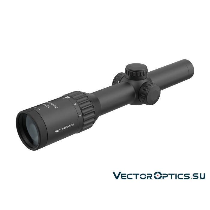 Оптический прицел Vector Optics Continental X6 Hunting 1-6x24 SFP Fiber кольца 30 мм