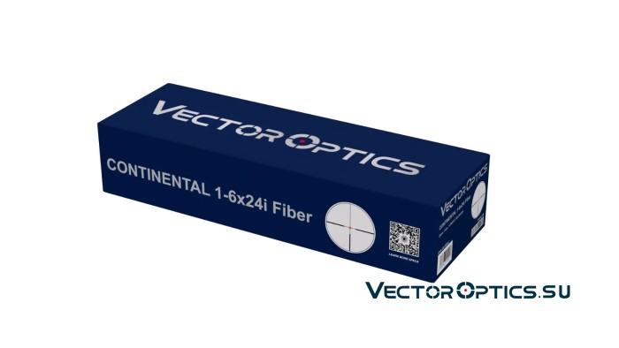 Оптический прицел Vector Optics Continental X6 Hunting 1-6x24 SFP Fiber кольца 30 мм