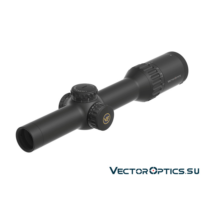Оптический прицел Vector Optics Continental X10 1-10x24i SFP Fiber ED кольца 30 мм
