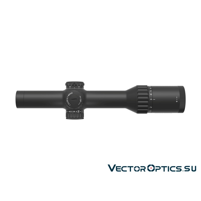 Оптический прицел Vector Optics Continental X10 1-10x24i SFP Fiber ED кольца 30 мм