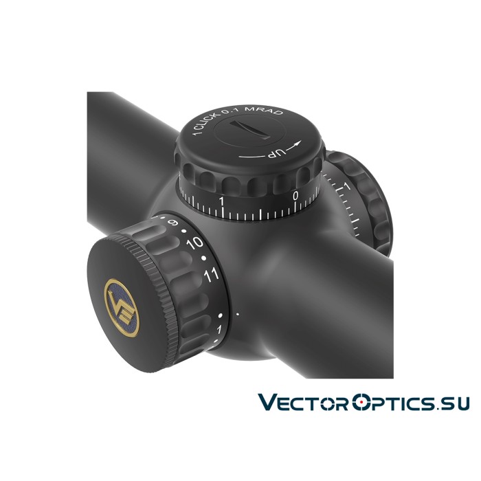 Оптический прицел Vector Optics Continental X10 1-10x24i SFP Fiber ED кольца 30 мм