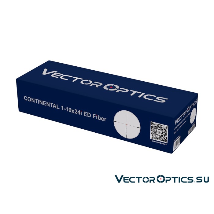 Оптический прицел Vector Optics Continental X10 1-10x24i SFP Fiber ED кольца 30 мм