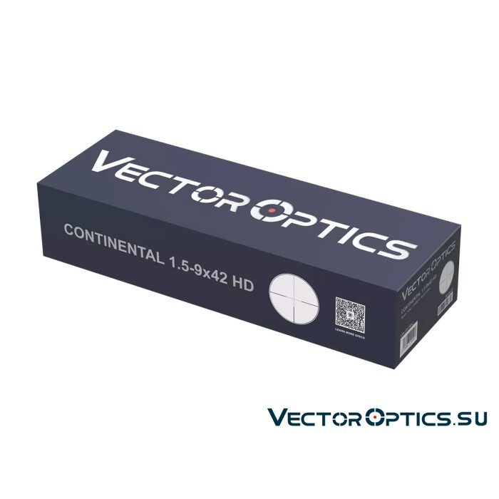 Оптический прицел Vector Optics Continental X6 Hunting 1,5-9x42 SFP кольца 30 мм