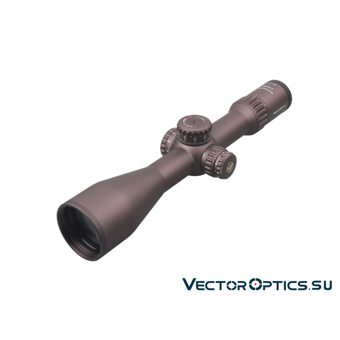 Оптический прицел Vector Optics Continental X6 34mm 4-24x56 FFP ZeroStop кольца 34 мм, цвет FDE