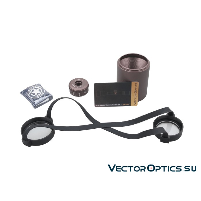 Оптический прицел Vector Optics Continental X6 34mm 4-24x56 FFP ZeroStop кольца 34 мм, цвет FDE