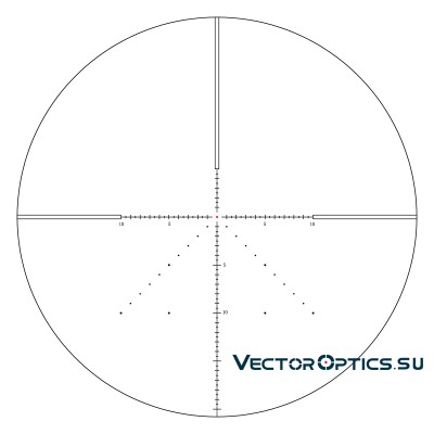 Оптический прицел Vector Optics Veyron 2-8x32 IR SFP кольца 30мм (для пневматики)