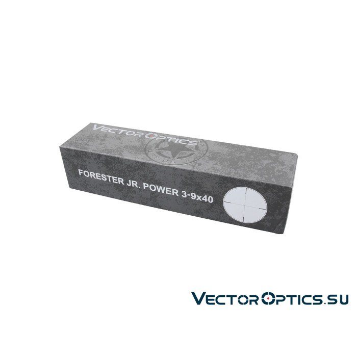 Оптический прицел Vector Optics Forester Jr. 3-9x40 кольца 30мм