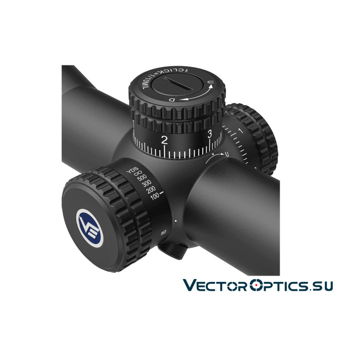 Оптический прицел Vector Optics Veyron 10x44 SFP кольца 30мм (для пневматики)