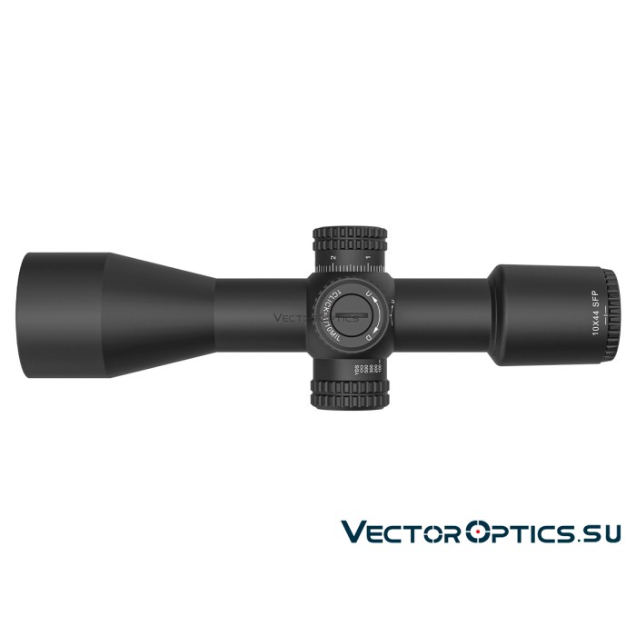 Оптический прицел Vector Optics Veyron 10x44 SFP кольца 30мм (для пневматики)