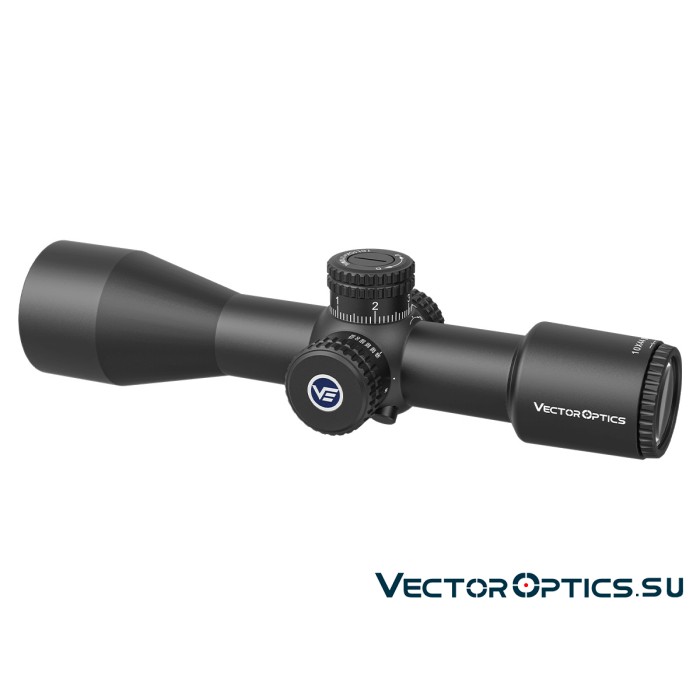 Оптический прицел Vector Optics Veyron 10x44 SFP кольца 30мм (для пневматики)