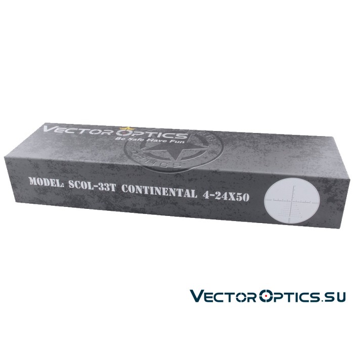 Оптический прицел Vector Optics Continental Tactical X6 4-24x50 SFP кольца 30мм
