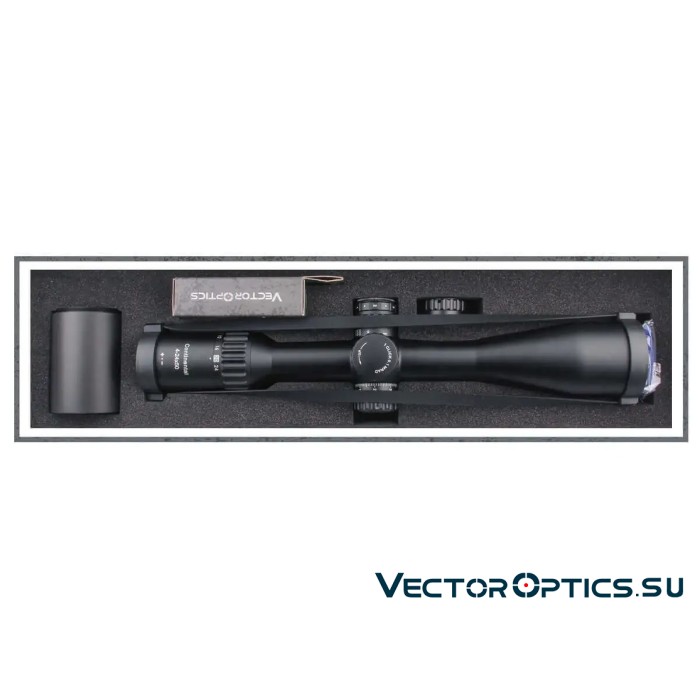 Оптический прицел Vector Optics Continental Tactical X6 4-24x50 SFP кольца 30мм