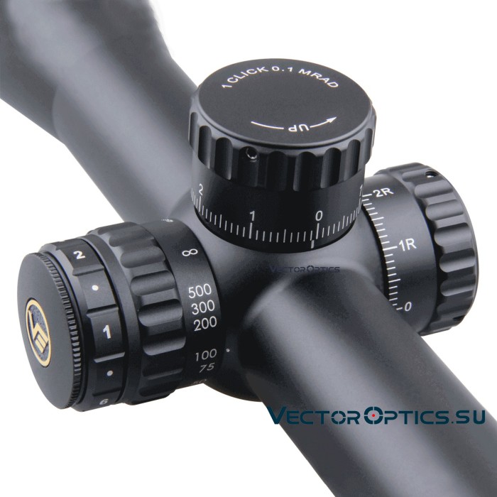 Оптический прицел Vector Optics Continental Tactical X6 4-24x50 SFP кольца 30мм