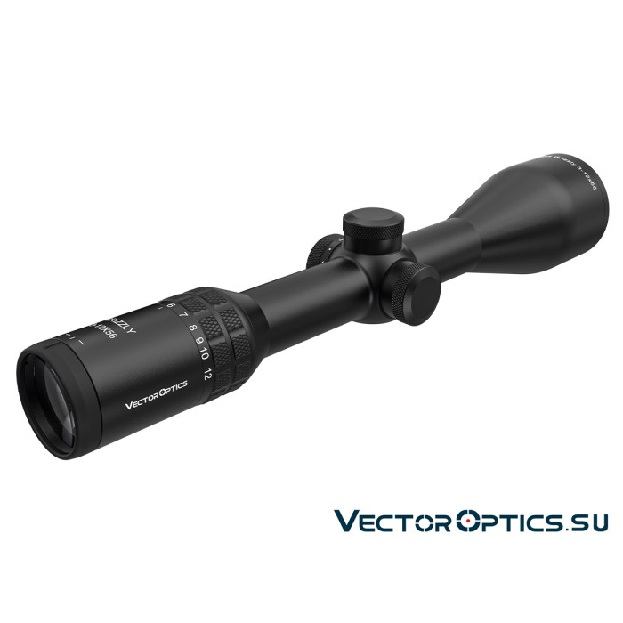 Оптический прицел Vector Optics Grizzly PRO 3-12x56i Fiber SFP кольца 30мм
