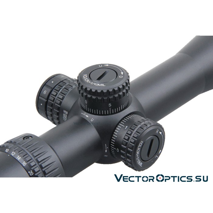 Оптический прицел Vector Optics Veyron 6-24x44 IR FFP кольца 30мм (для пневматики)