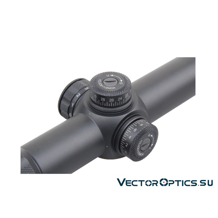 Оптический прицел Vector Optics Grizzly 1-4x24 SFP кольца 30мм