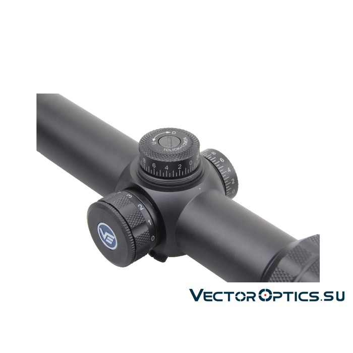 Оптический прицел Vector Optics Grizzly 1-4x24 SFP кольца 30мм