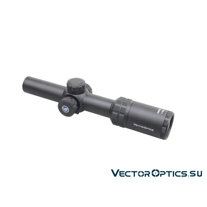 Оптический прицел Vector Optics Grizzly 1-4x24 SFP кольца 30мм