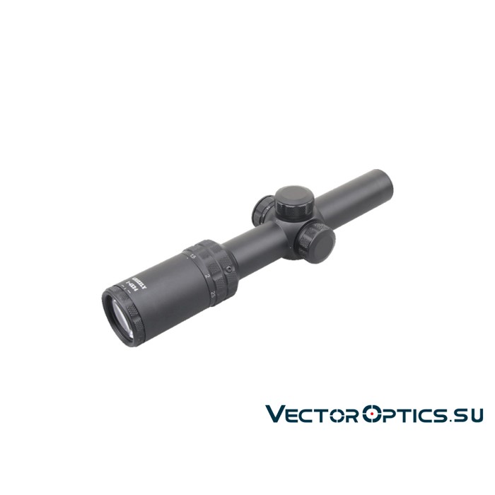 Оптический прицел Vector Optics Grizzly 1-4x24 SFP кольца 30мм
