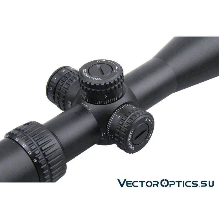Оптический прицел Vector Optics Veyron 4-16x44 IR FFP кольца 30мм (для пневматики)