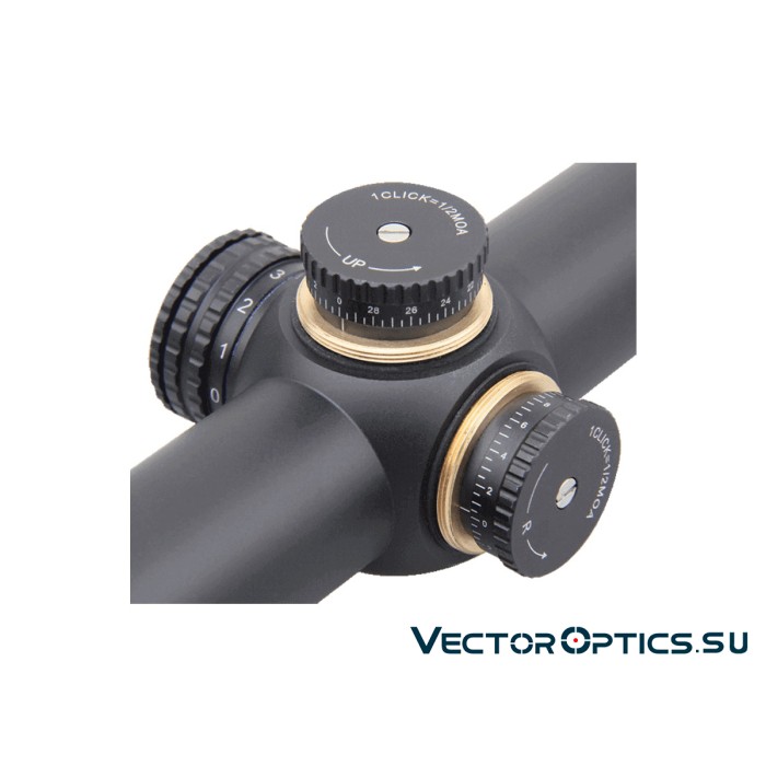 Оптический прицел Vector Optics Grimlock 1-4x24 SFP кольца 30мм 