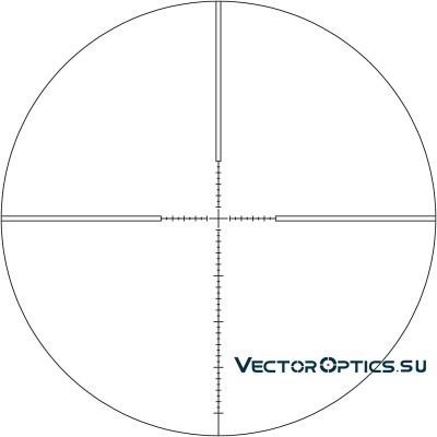 Оптический прицел Vector Optics Veyron 6-24x44 FFP кольца 30мм (для пневматики)
