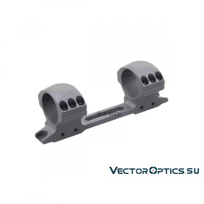 Кронштейн Vector Optics X-Accu 1.1&quot; Low Profile 30мм на призму 11-12мм, база 144мм, низкий (h=13мм),6 винтов,чёрный,127г (XASR-3100)