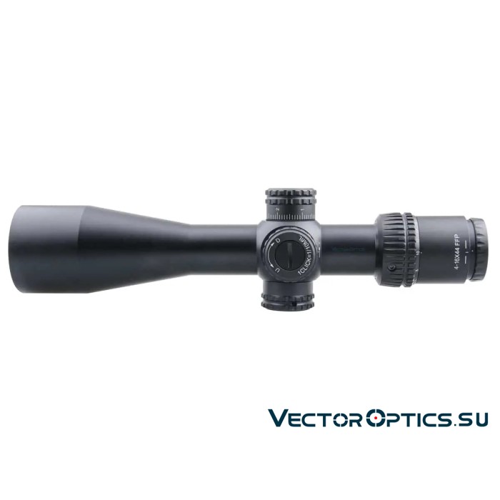 Оптический прицел Vector Optics Veyron 4-16x44 FFP кольца 30мм (для пневматики)