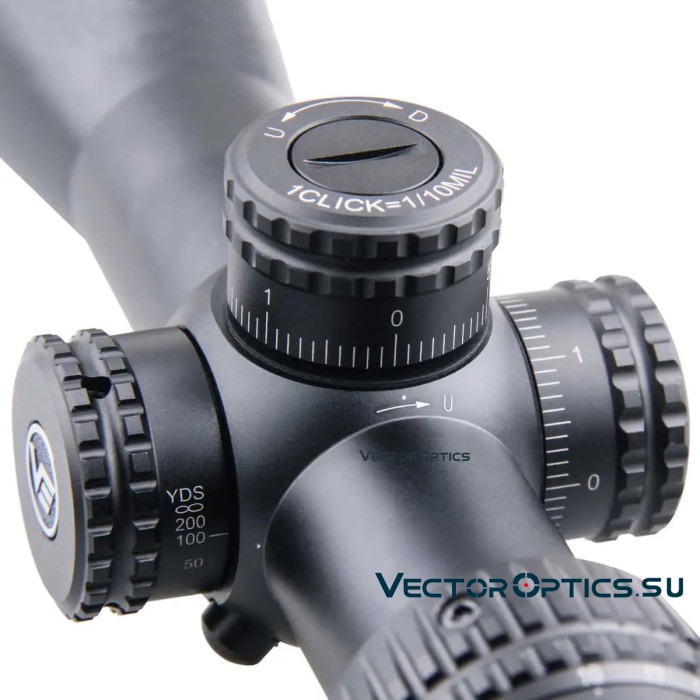 Оптический прицел Vector Optics Veyron 4-16x44 FFP кольца 30мм (для пневматики)