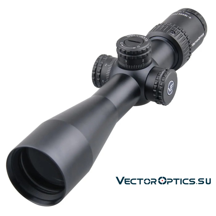 Оптический прицел Vector Optics Veyron 4-16x44 FFP кольца 30мм (для пневматики)