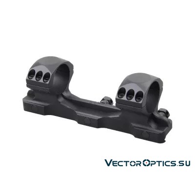 Кронштейн Vector Optics X-Accu 1.2" Medium Profile 30мм на Picatinny 20 MOA база 154мм, средний (h=17мм), 6 винтов, 230г (XASR-3011)