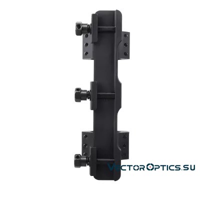 Кронштейн Vector Optics X-Accu 1.2" Medium Profile 30мм на Picatinny 20 MOA база 154мм, средний (h=17мм), 6 винтов, 230г (XASR-3011)