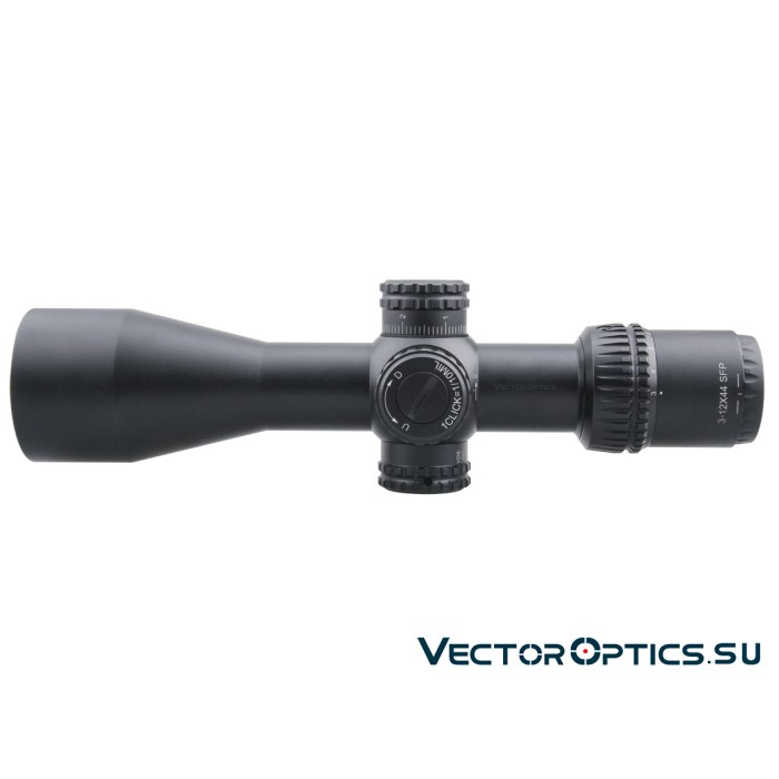 Оптический прицел Vector Optics Veyron 3-12x44 SFP кольца 30мм (для пневматики)