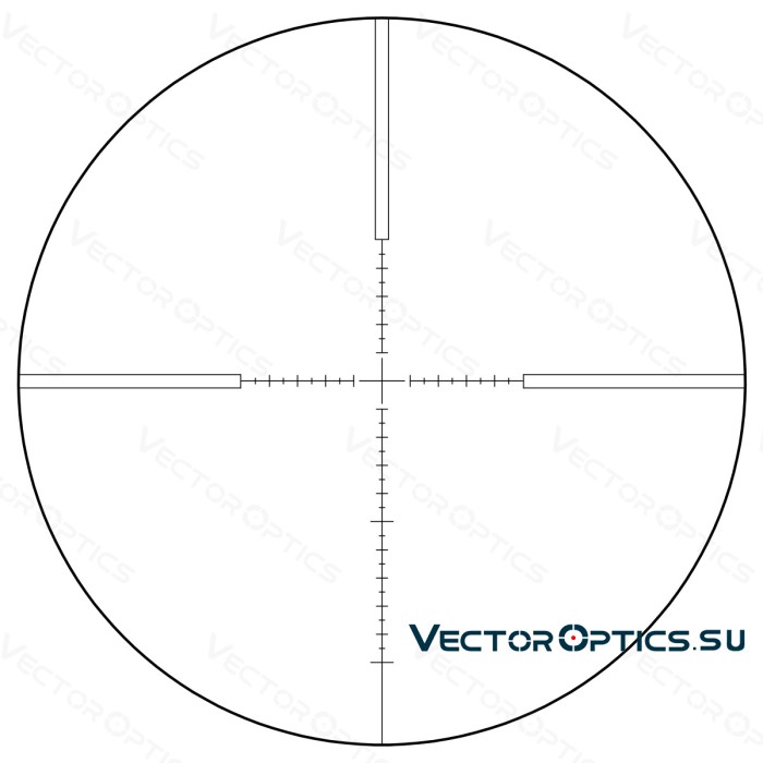 Оптический прицел Vector Optics Veyron 3-12x44 SFP кольца 30мм (для пневматики)