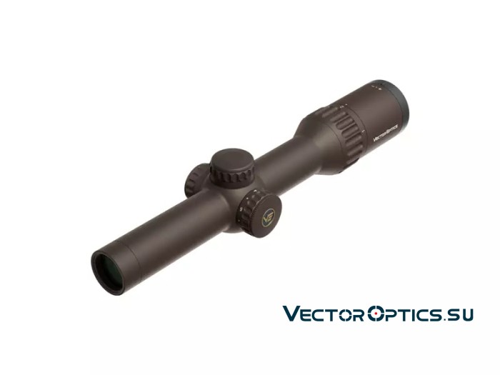 Оптический прицел Vector Optics Continental Hunting X6 1-6x24 FDE кольца 30 мм 